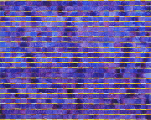 Horizontal cycle in yellow, orange and grey